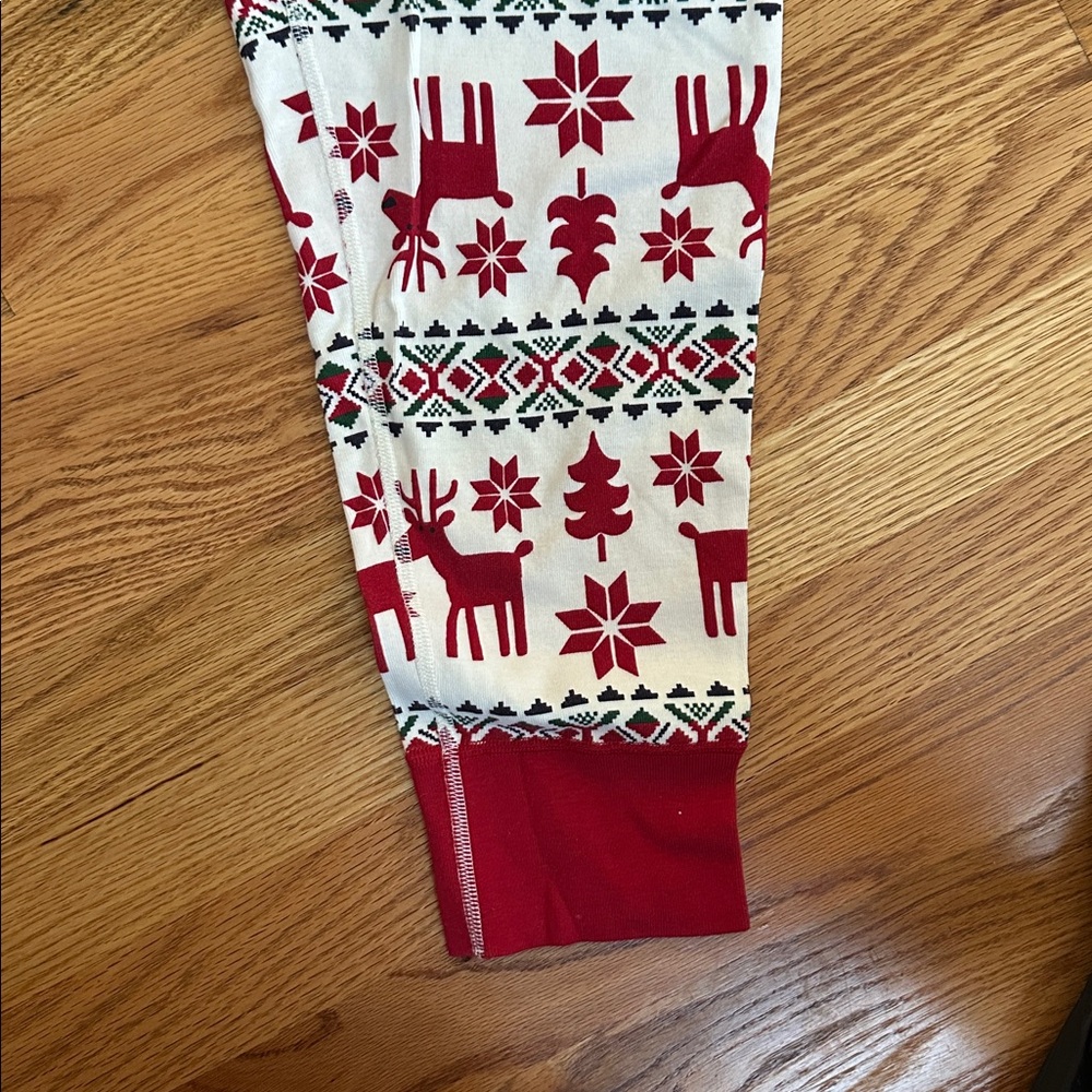 Hanna Andersson Holiday Dear Pajamas XL - Picture 4 of 4